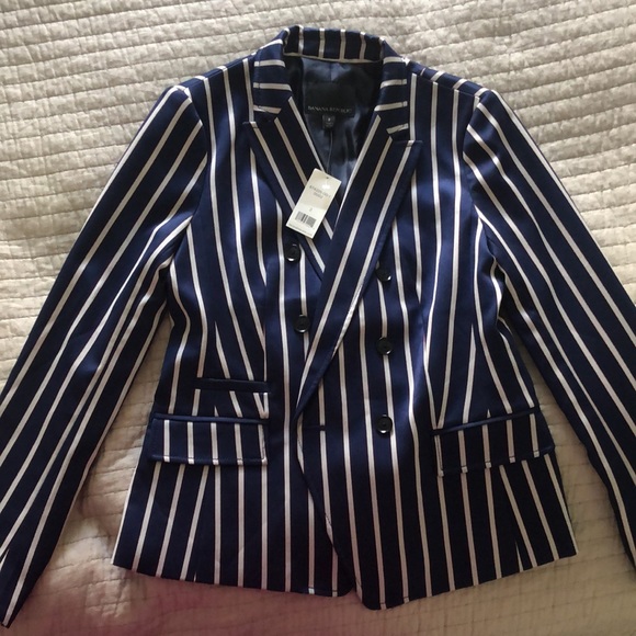 NEVER WORN WITH TAG double breasted stripe blazer - Picture 4 of 8